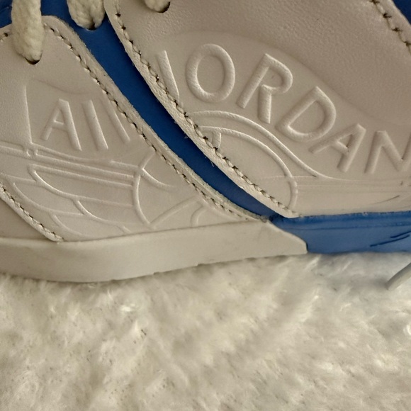 Air Jordan Mens 4.5 Retro 1 G Golf Shoes ‘UNC’ White/University Blue FZ4153-101 - Picture 6 of 7